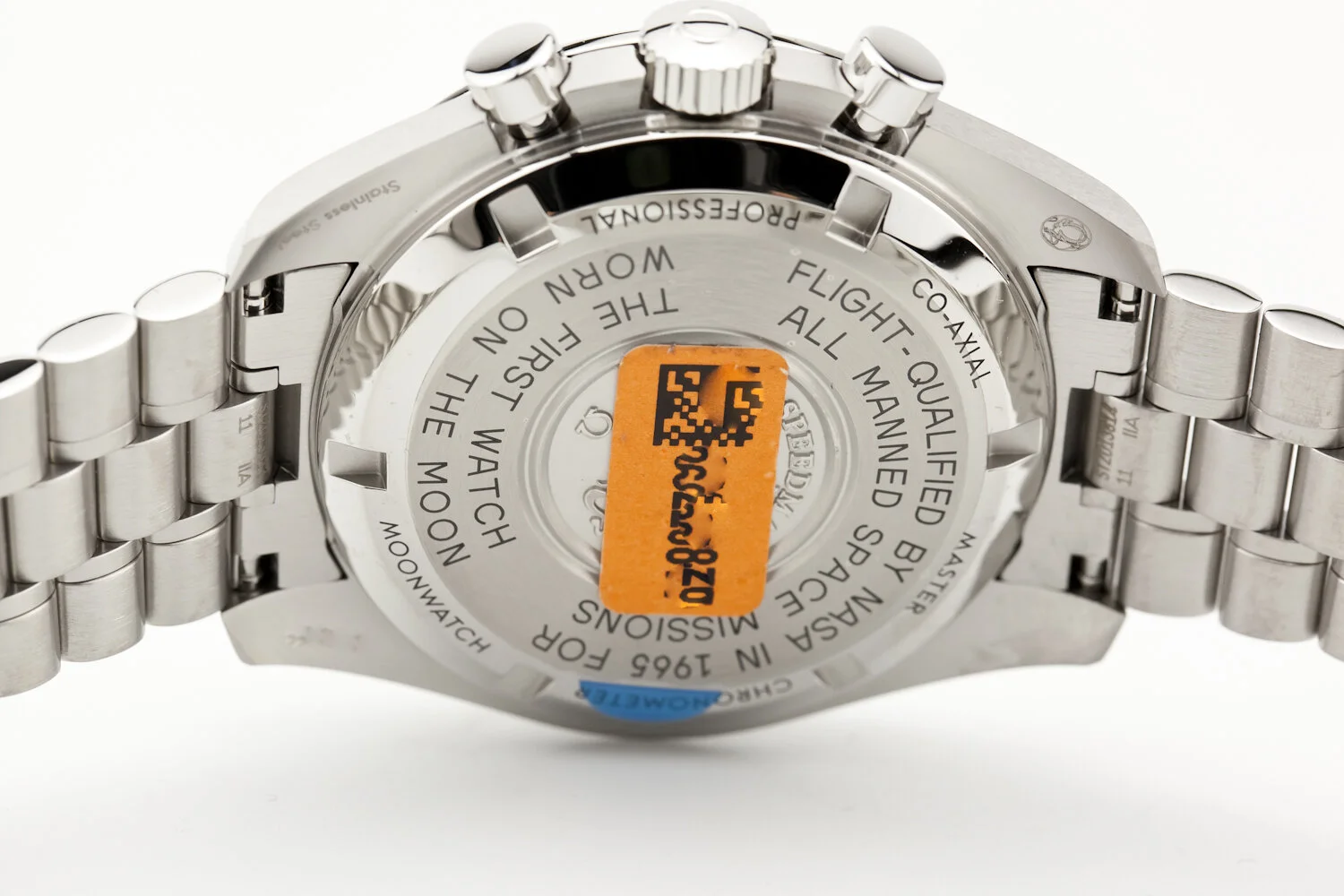 y*y様 OMEGA Speedmaster MoonSwatch シルバー Omega Speedmaster Moonwatch Professional Chronograph 42mm